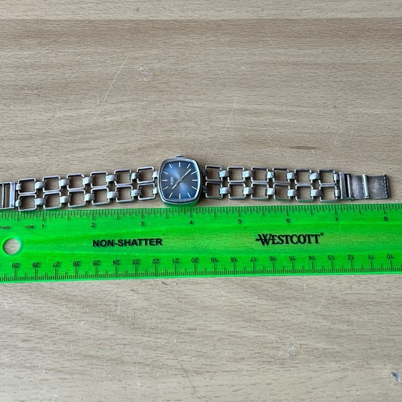 VINTAGE BIFORA 800 SILVER LADIES AUTOMATIC MECHANICAL WATCH UNIQUE BRACELET WORK main image 10
